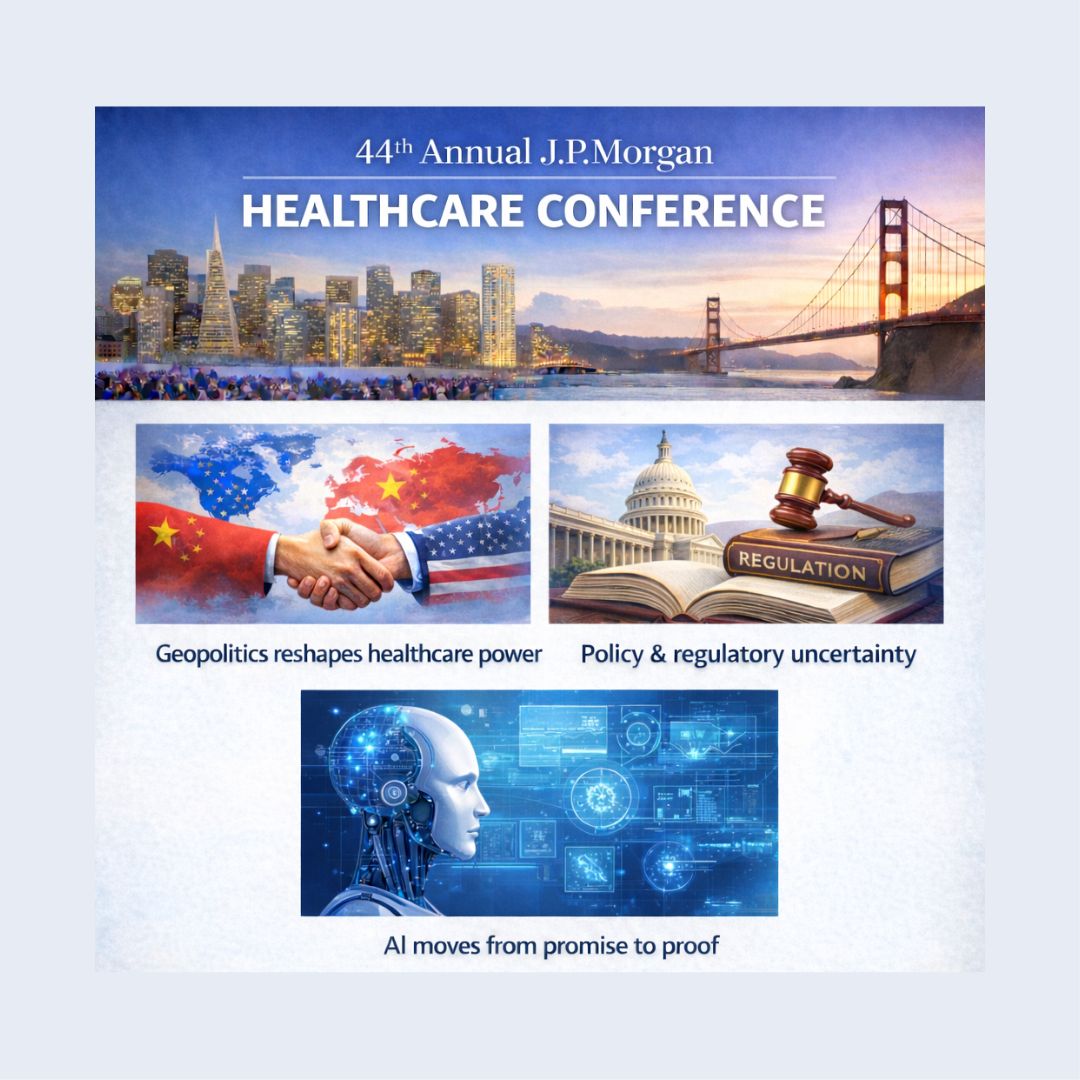 Four takeaways from JPM26 for corporate and government affairs leaders in healthcare